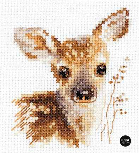 Retratos de animales. S0-195 Adular - Alisa - Kit de punto de cruz