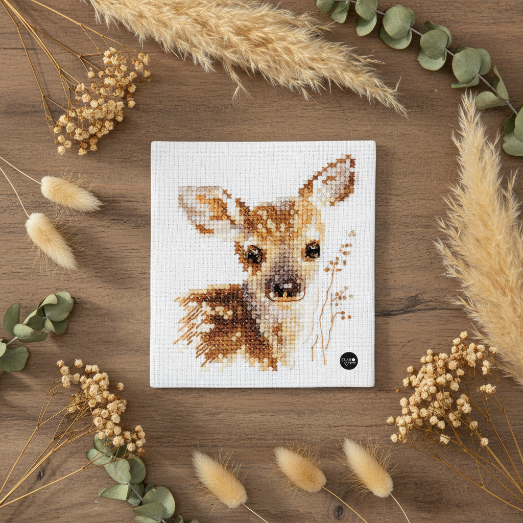 Retratos de animales. S0-195 Adular - Alisa - Kit de punto de cruz