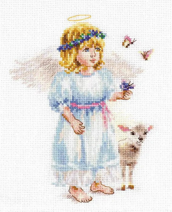 Angel - S0-202 Alisa - Kit de punto de cruz