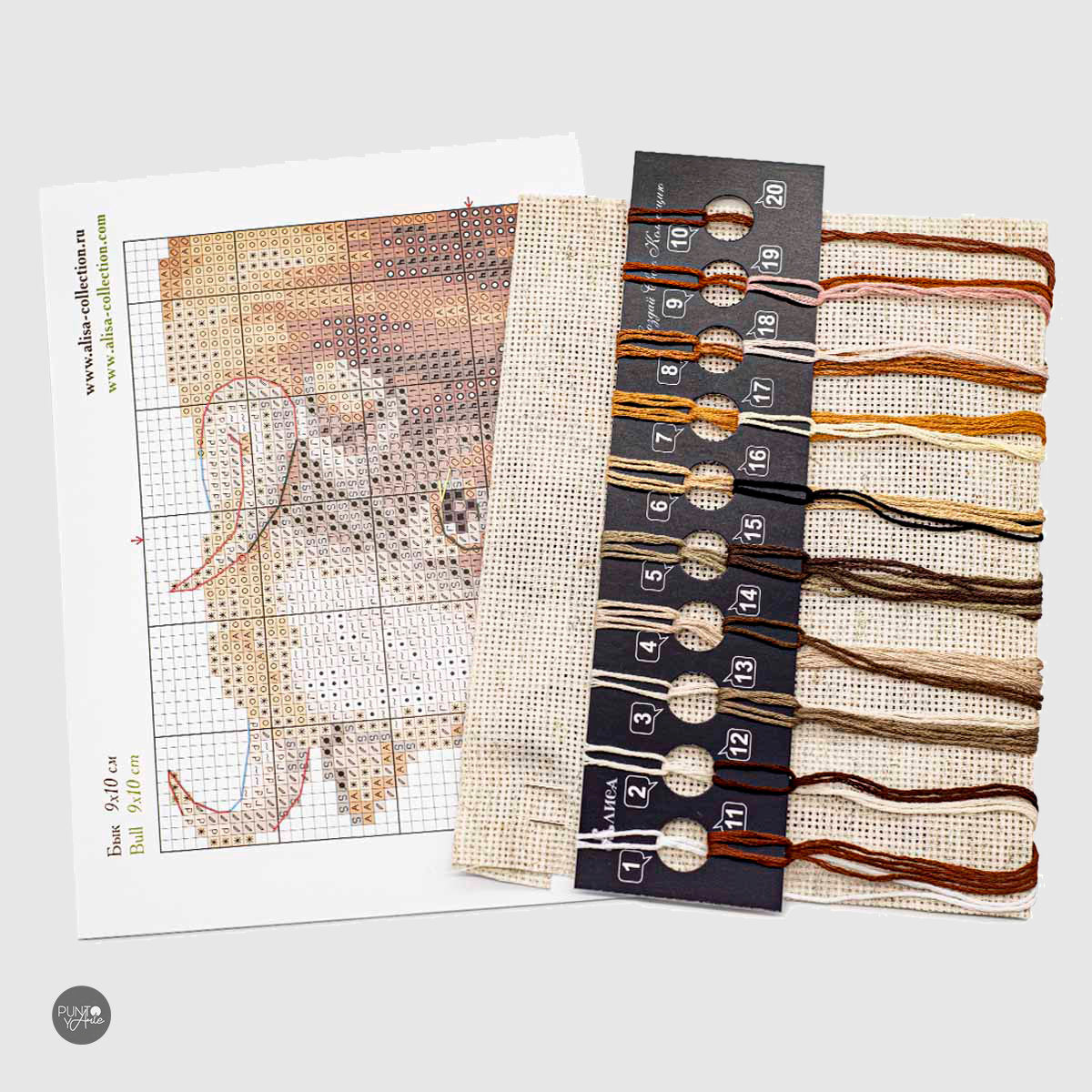 Toro - S0-214 Alisa - Cross stitch kit