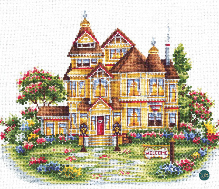 Welcome - Andriana - Cross stitch kit SAND-19
