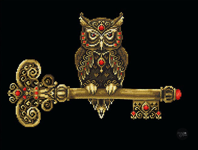 Key Of Wisdom - SANK-36 Andriana - Cross Stitch Kit