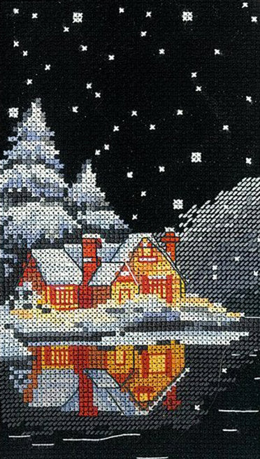 Cross Stitch Kit Andriana SANO-28 - Comfort and Reflection in one place