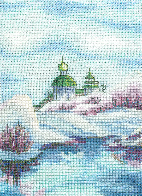 Primavera. Abril - SANV-33 Andriana - Kit de punto de cruz