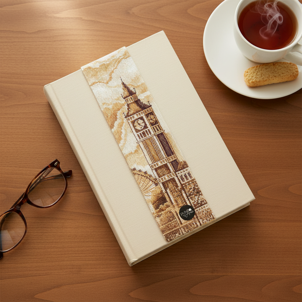 BOOKMARK. LONDON - SANZ-53 Andriana - Kit de punto de cruz