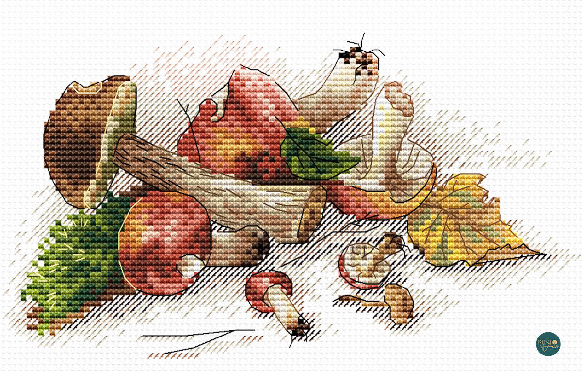 ETUDE FOREST - MP Studia SM-125 - Kit de point de croix