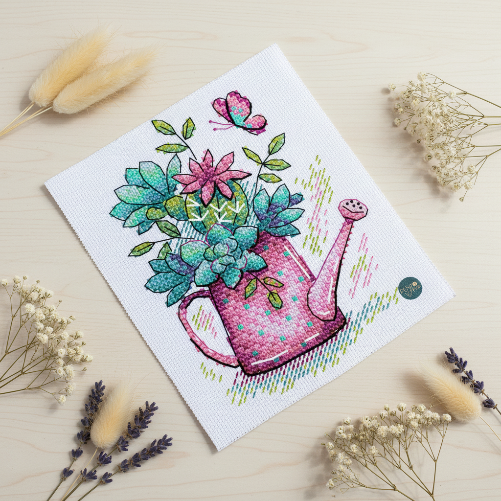 Beautiful Flowers - MP Studia - Cross Stitch Kit SM-284