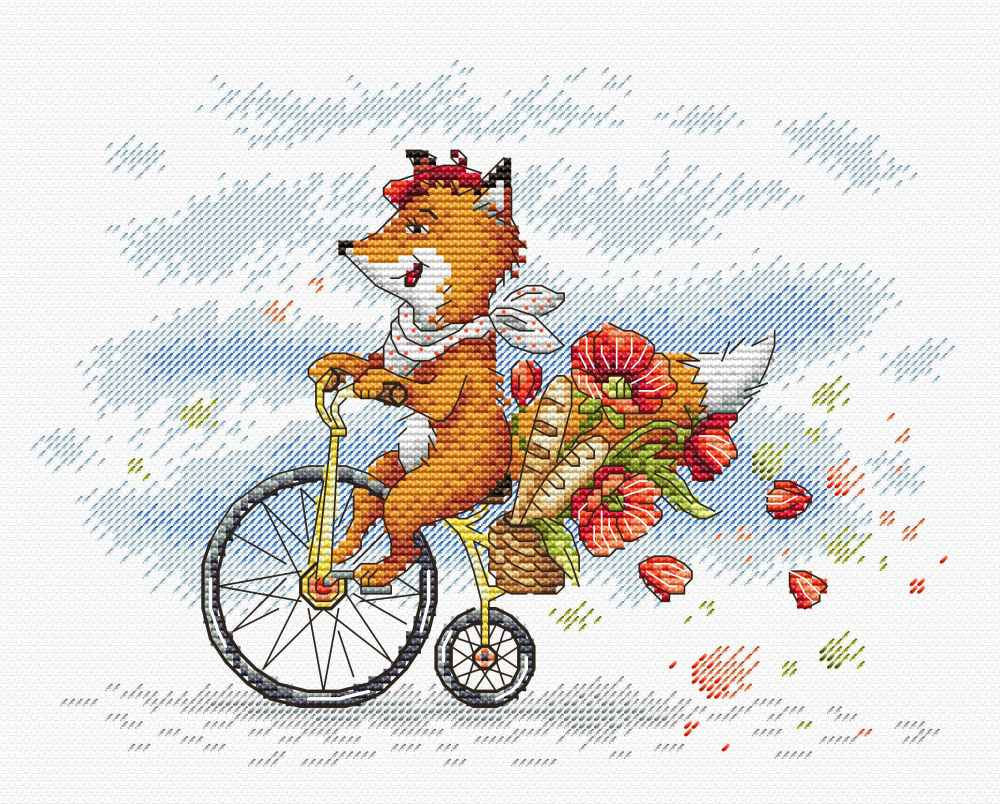 Paris, Paris! - SM-291 MP Studio - Cross Stitch Kit