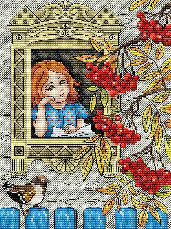 Autumn Season - MP Studio - Cross Stitch Kit SM-321