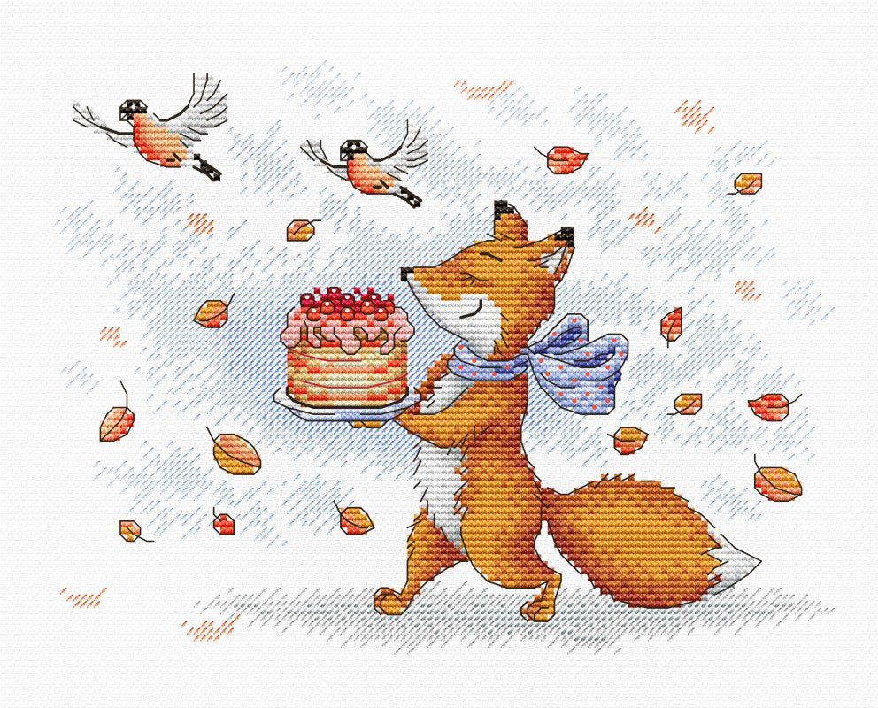 Getting ready to celebrate - MP Studio - Cross stitch kit SM-325