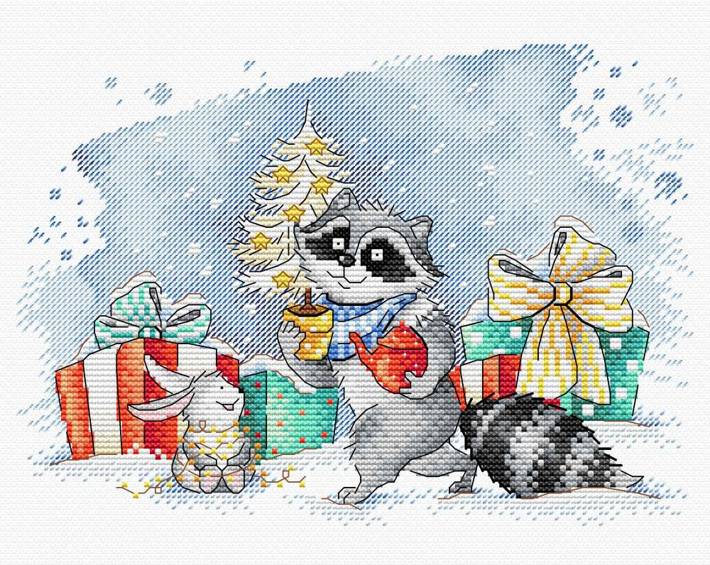 On Christmas Eve - SM-398 MP Studia - Cross Stitch Kit