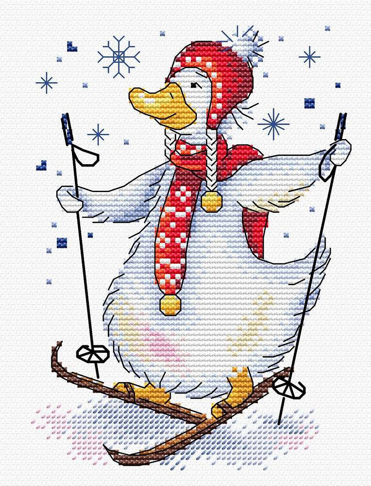 On the Track - MP Studio - Cross Stitch Kit SM-437