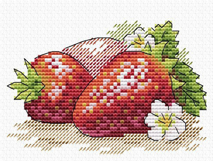 Sweet Strawberry - SM-513 MP Studia - Kit de point de croix
