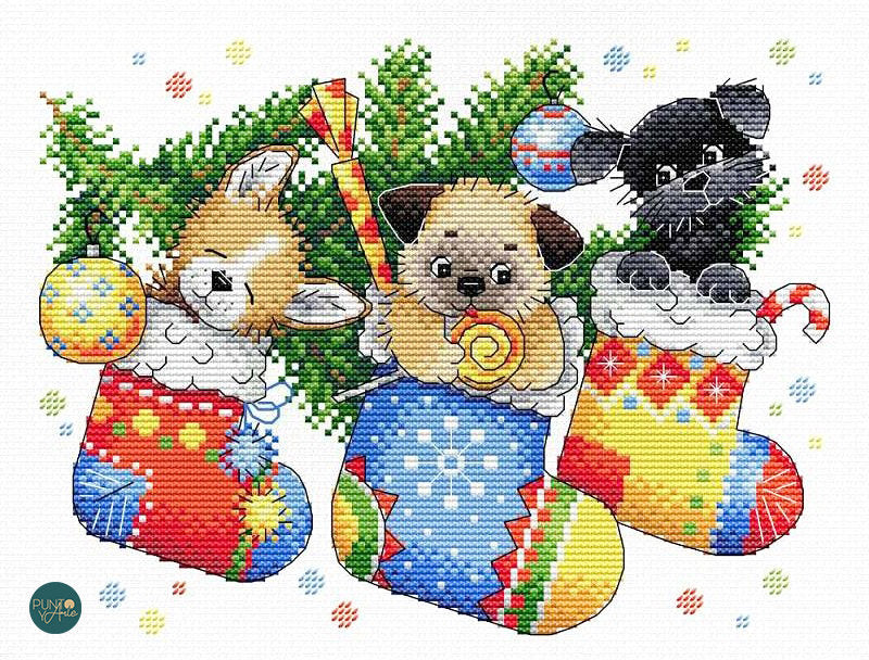 New Year Surprise - SM-566 MP Studia - Cross Stitch Kit