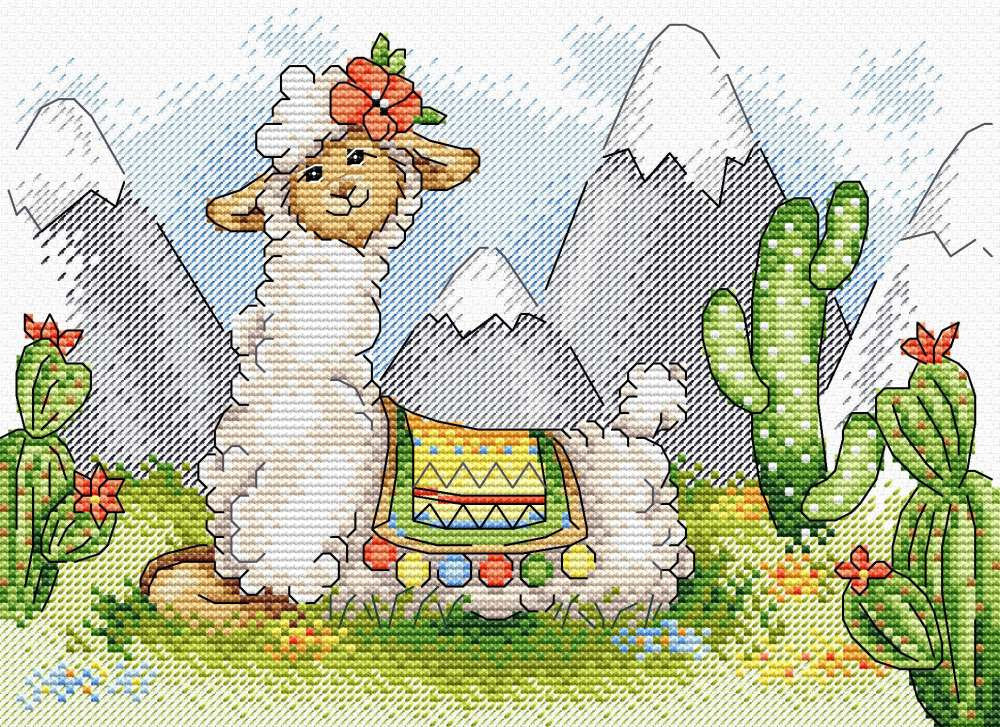 Spring is Here - SM-569 MP Studia - Cross Stitch Kit