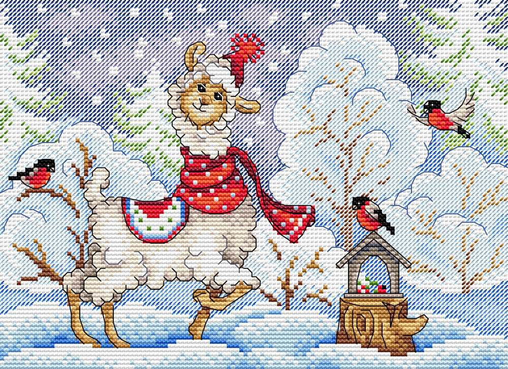 Winter Night - MP Studio - Cross Stitch Kit