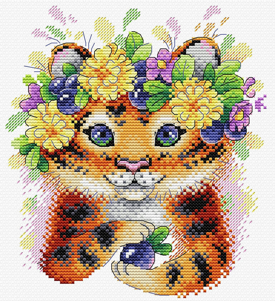 On a Summer Day - SM-612 MP Studia - Cross Stitch Kit