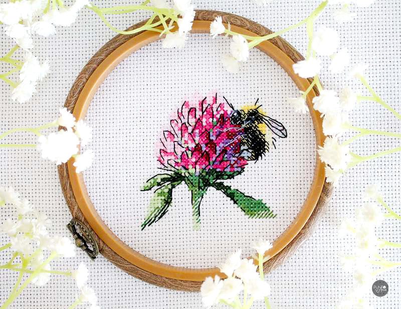 Trèfle - SM-618 MP Studia - Kit de point de croix