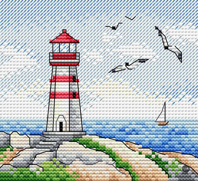 Marine Expanses - MP Studio - Cross Stitch Kit