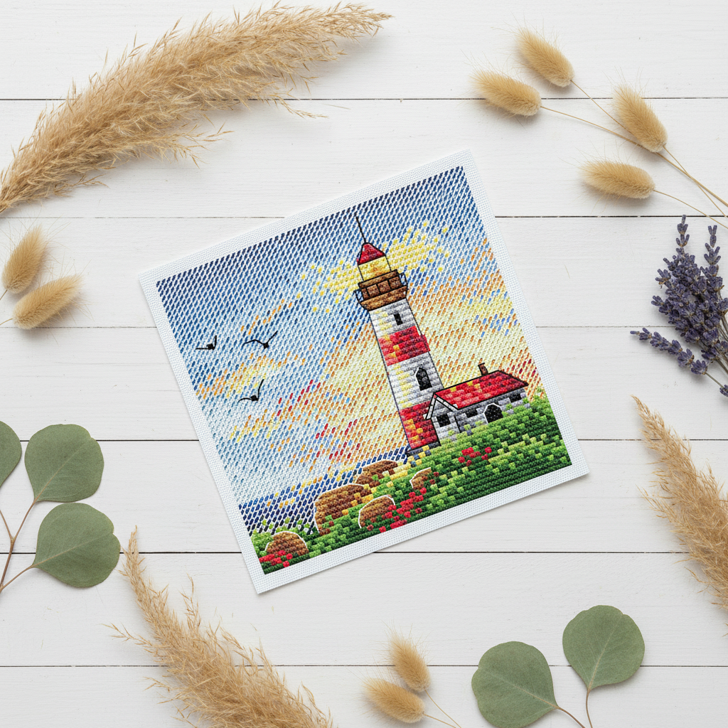 At Sunset - MP Studio - Cross Stitch Kit SM-626