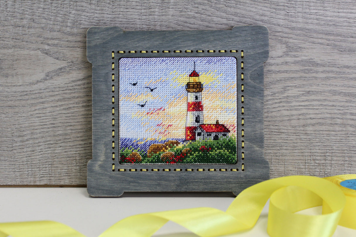 Au coucher du soleil - MP Studio - Kit de point de croix SM-626