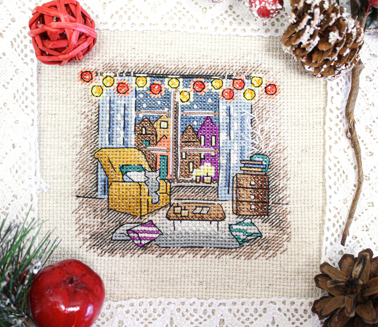 Cozy Corner - SM-653 MP Studia - Cross Stitch Kit