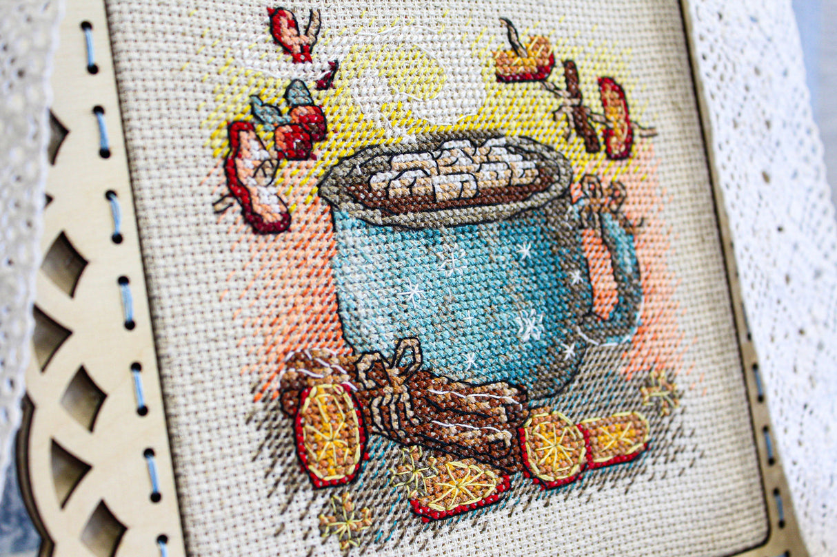 Cosy Gatherings - SM-654 MP Studia - Kit de point de croix