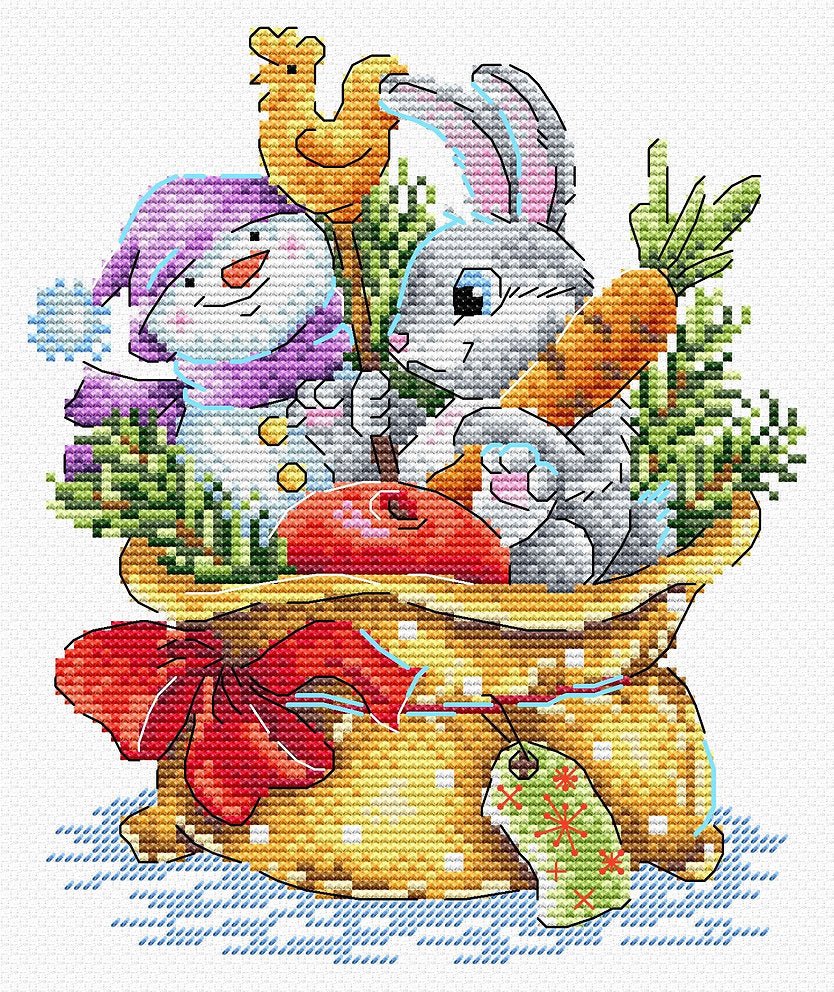 Sac avec cadeaux - SM-673 MP Studia - Kit de point de croix