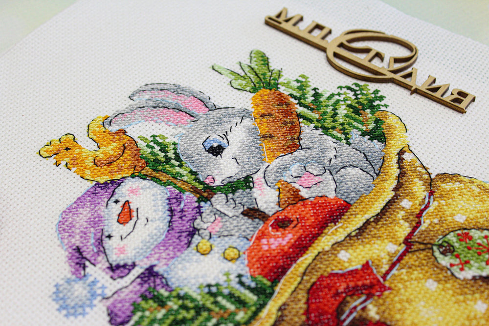 Sac avec cadeaux - SM-673 MP Studia - Kit de point de croix