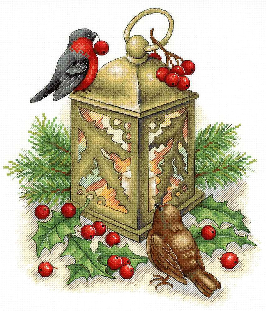 The Heat of Winter - SNV-685 MP Studia - Cross stitch kit