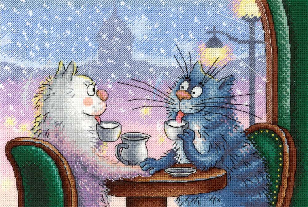 Date - SNV-738 MP Studia - Cross Stitch Kit