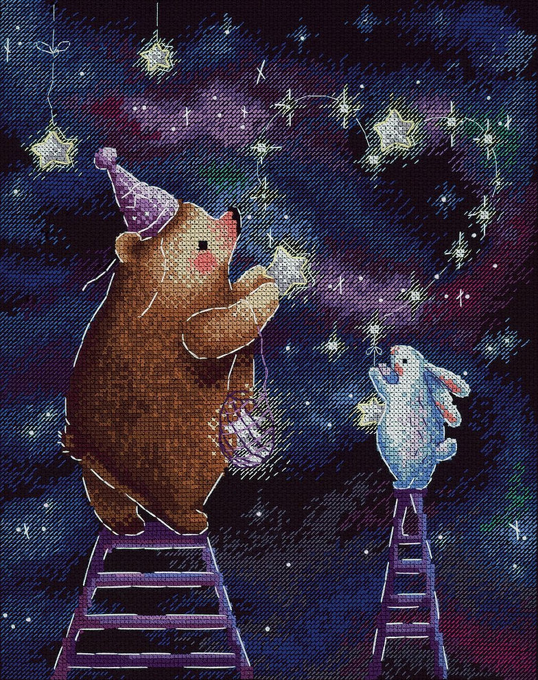 Décorez le ciel - SNV-765 MP Studia - Kit de point de croix