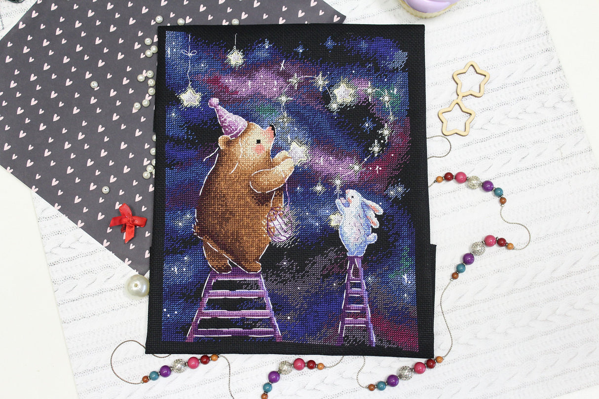 Décorez le ciel - SNV-765 MP Studia - Kit de point de croix