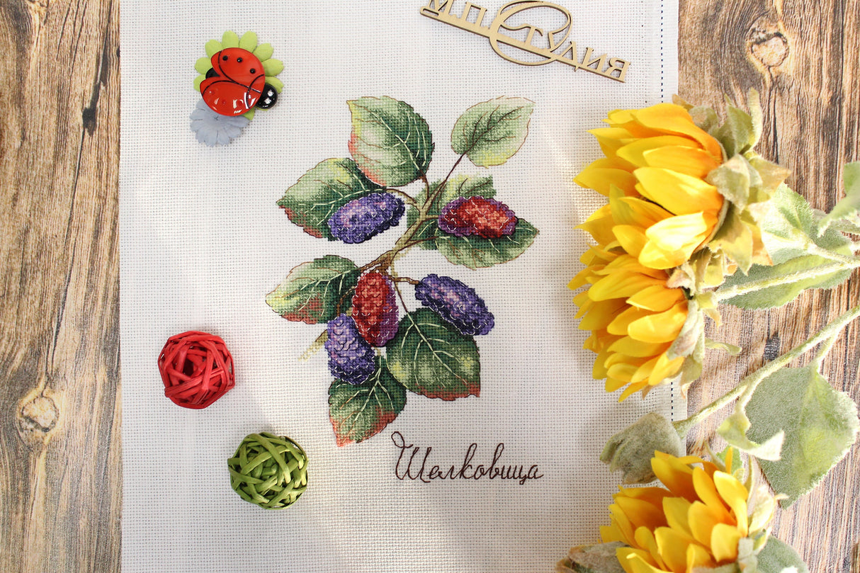 Cadeaux de la nature. Mora - SNV-770 MP Studia - Kit de point de croix