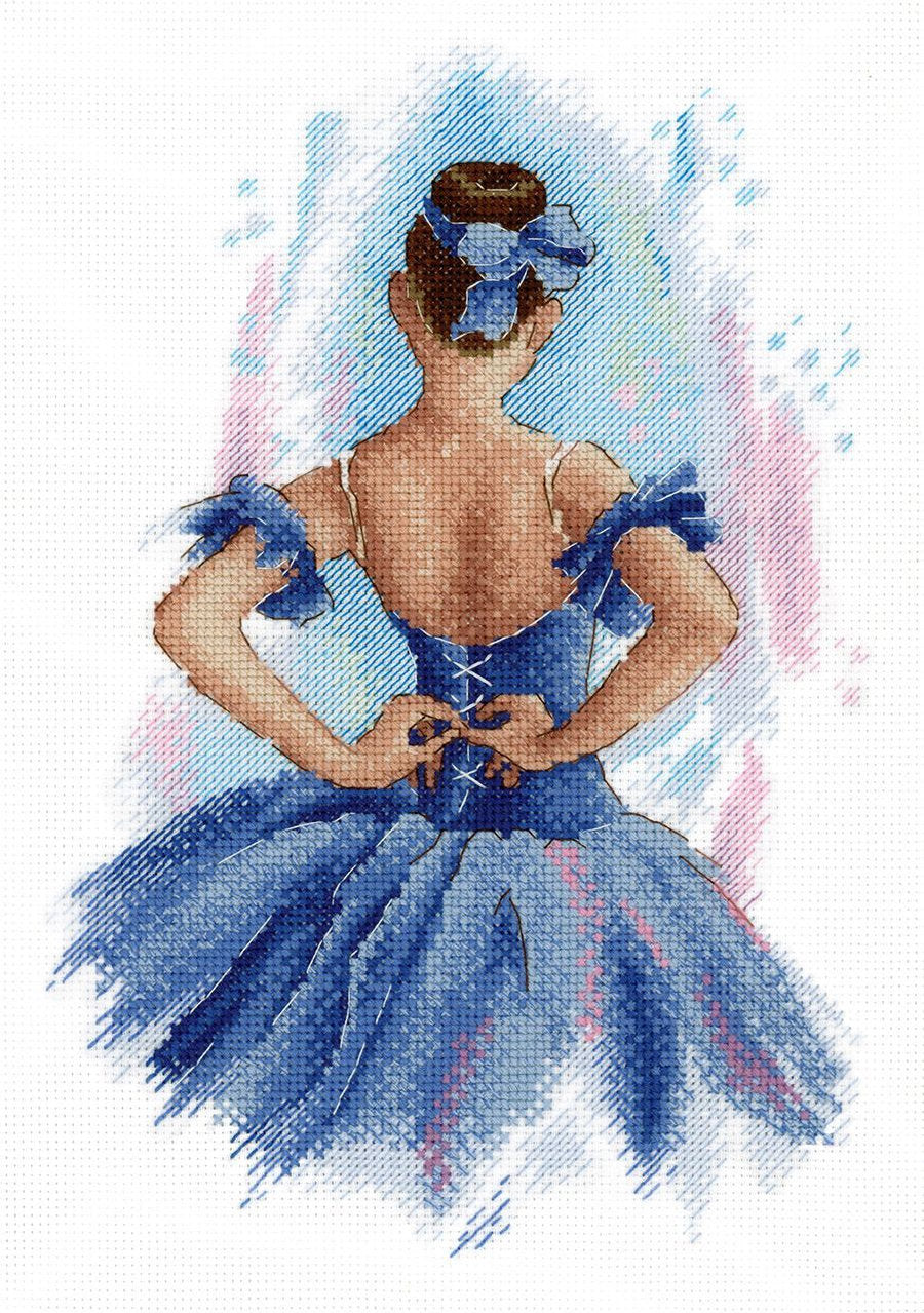 Kit de Punto de Cruz Detrás de Escena - MP Studia SNV-773