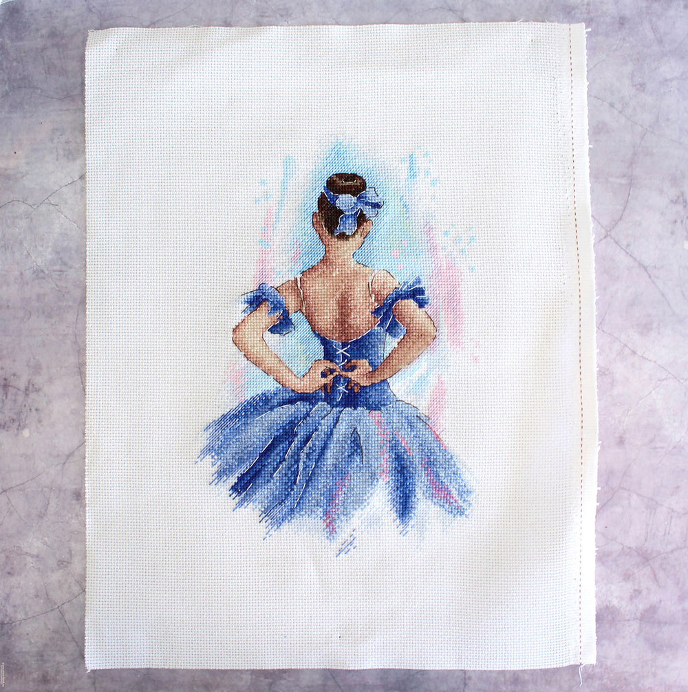 Kit de Punto de Cruz Detrás de Escena - MP Studia SNV-773