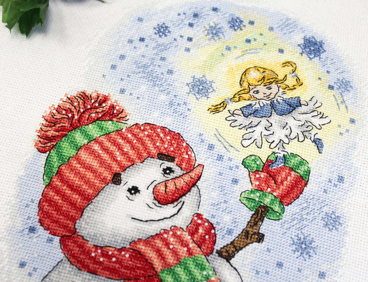 Miracle sur les paumes - SNV-786 MP Studia - Kit de point de croix