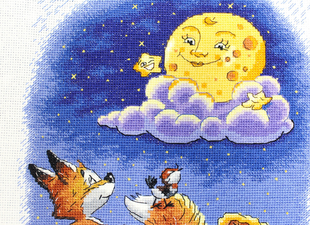 Conversations nocturnes - SNV-787 MP Studia - Kit de point de croix