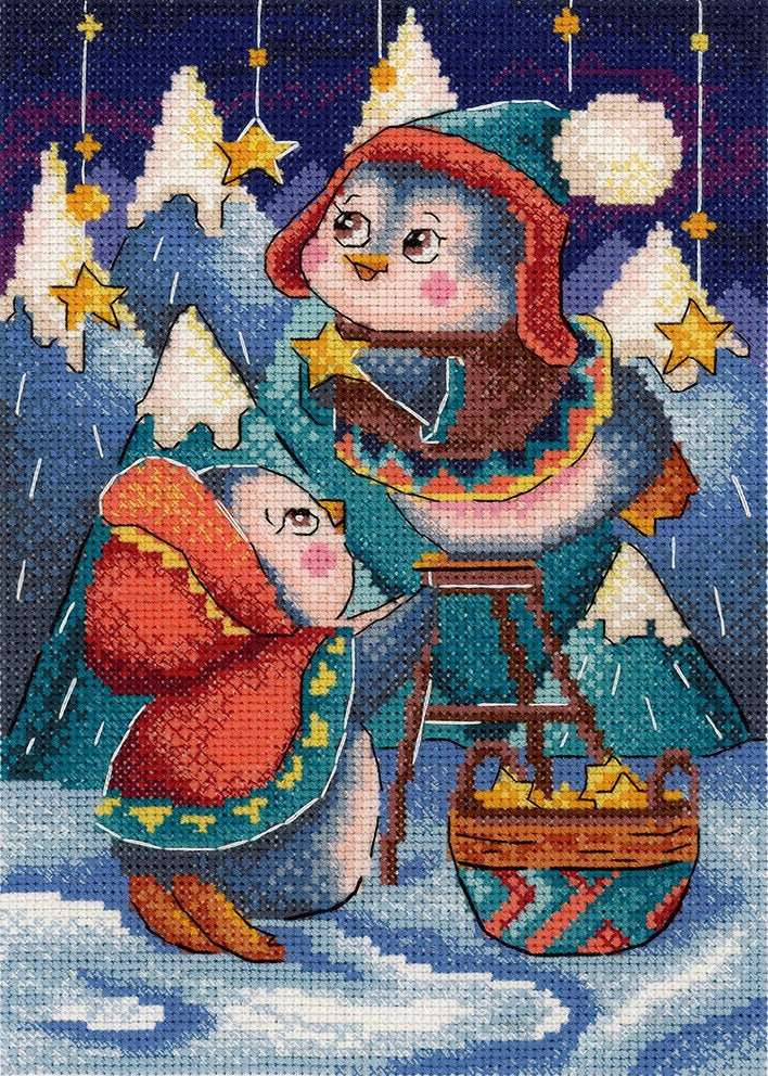 Ciel étoilé - SNV-797 MP Studia - Kit de point de croix