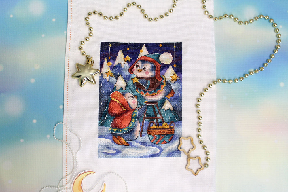 Ciel étoilé - SNV-797 MP Studia - Kit de point de croix