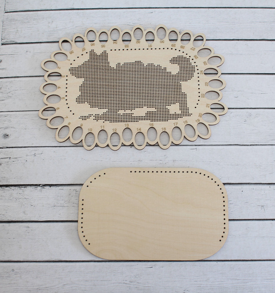 Thread organizer. Corgi - SO-057 MP Studia - Cross Stitch Kit