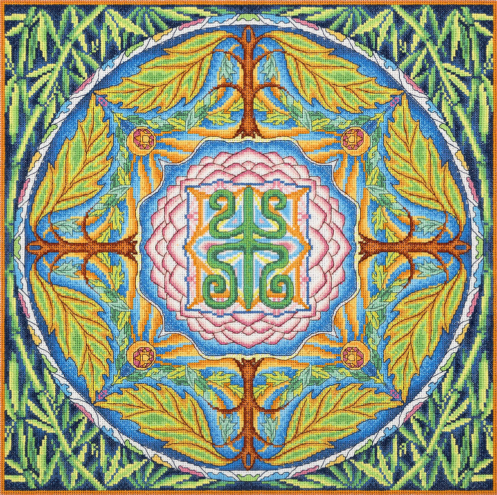 Mandala de la salud - Panna - Kit de punto de cruz SO-1856