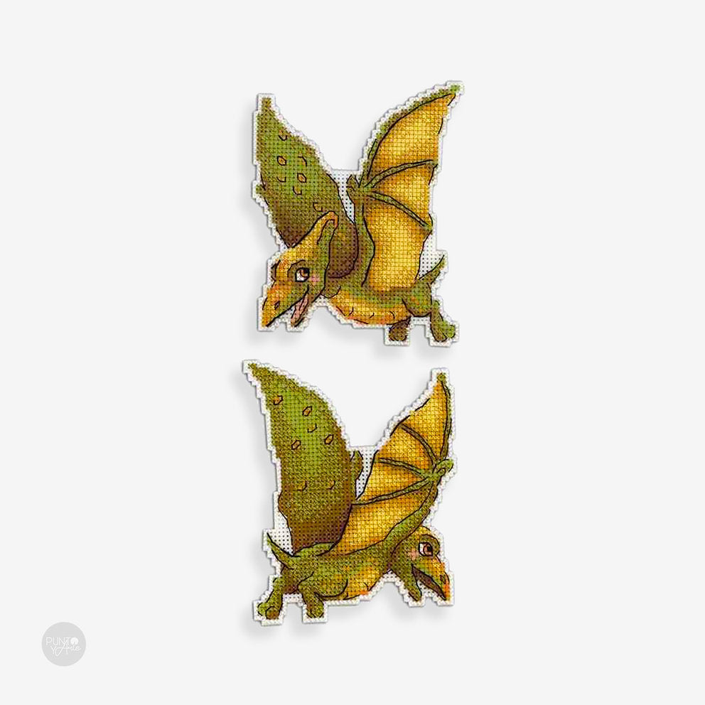 Dinosaurs. Pterodactyl - MP Studia - Cross stitch kit