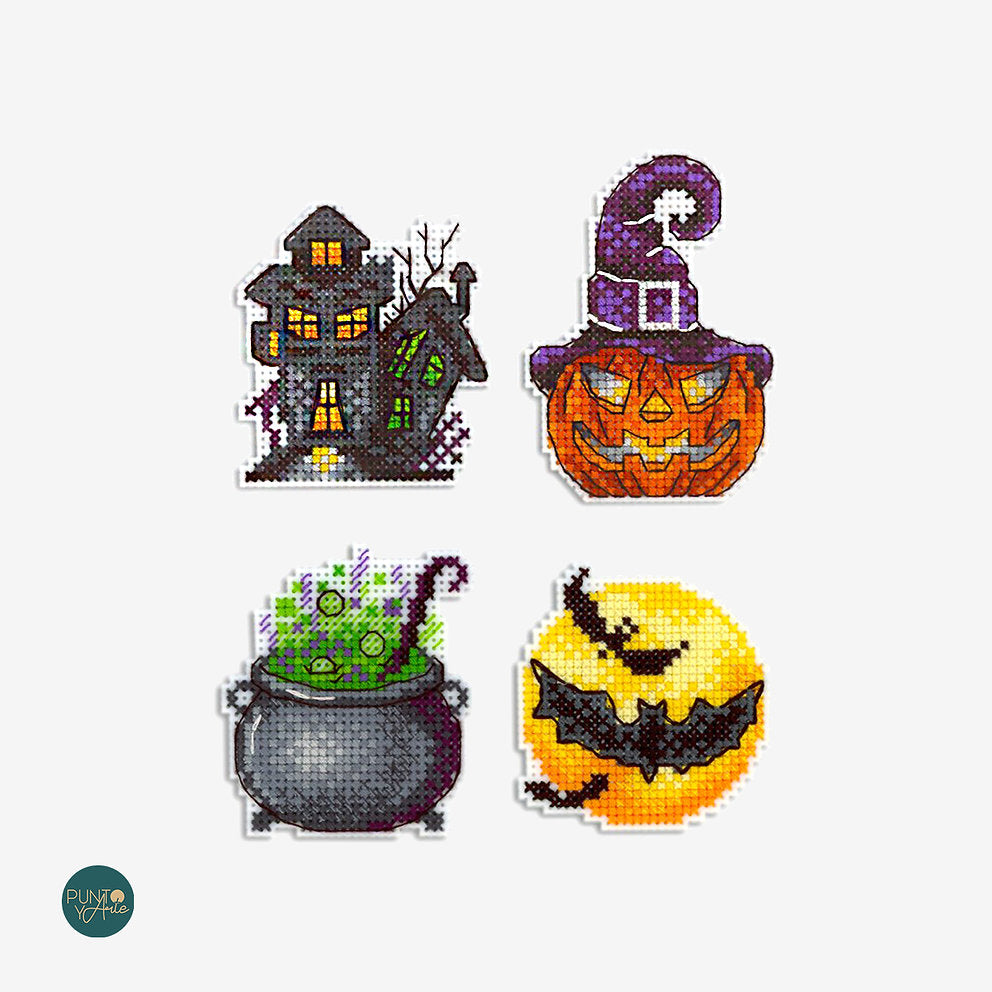 FUNNY SPOOKINESS - MP Studio - Cross Stitch Kit SR-310