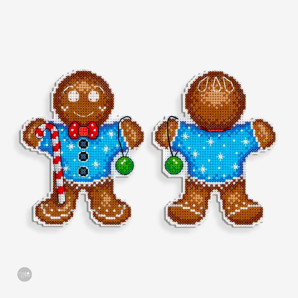 Gingerbread Cookie - SR-582 MP Studia - Cross Stitch Kit
