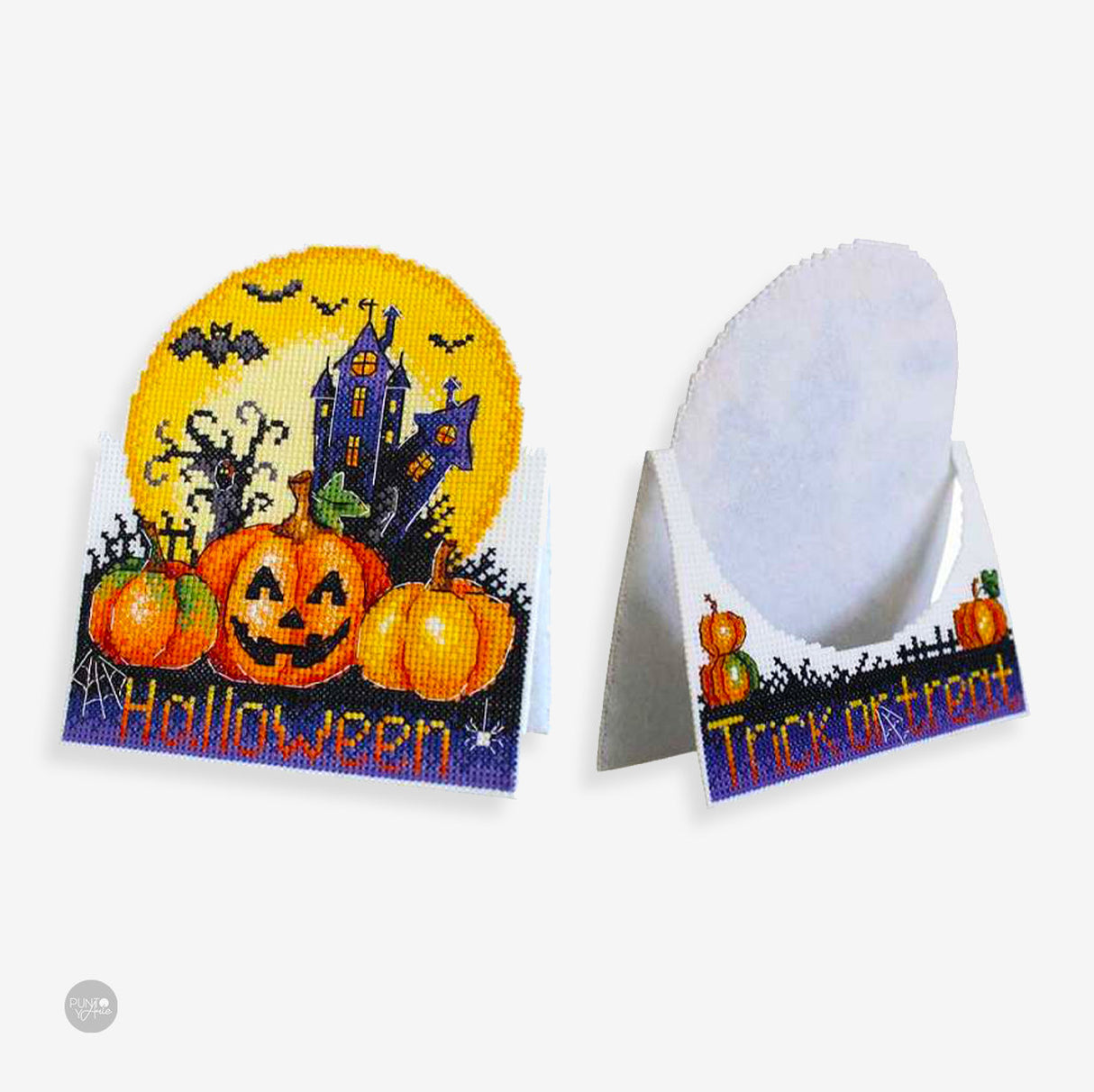 Carte postale Halloween - MP Studia SR-586 - Kit de point de croix