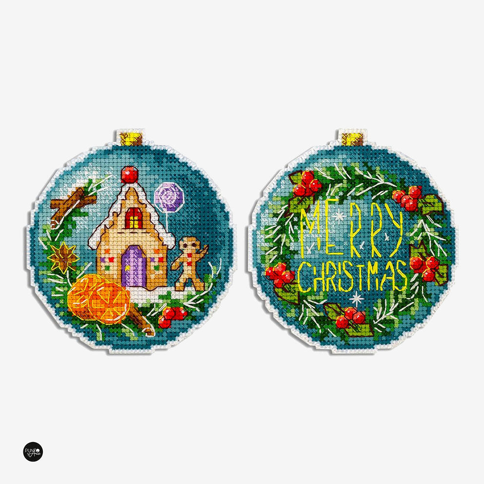 Gingerbread House - SR-708 MP Studia - Cross Stitch Kit