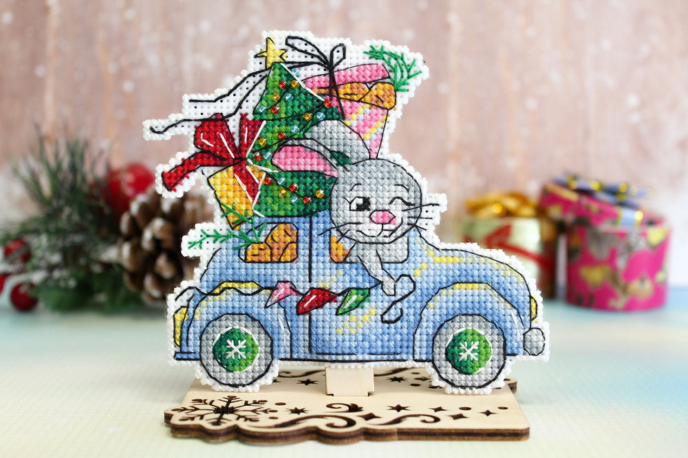 Christmas Trip - SR-855 MP Studia - Cross Stitch Kit
