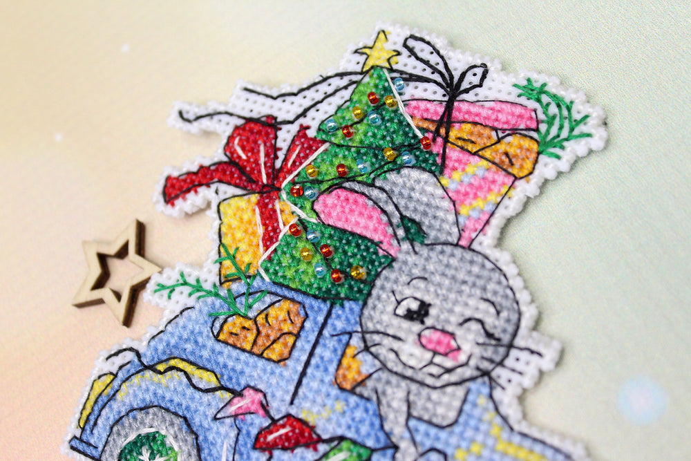 Christmas Trip - SR-855 MP Studia - Cross Stitch Kit