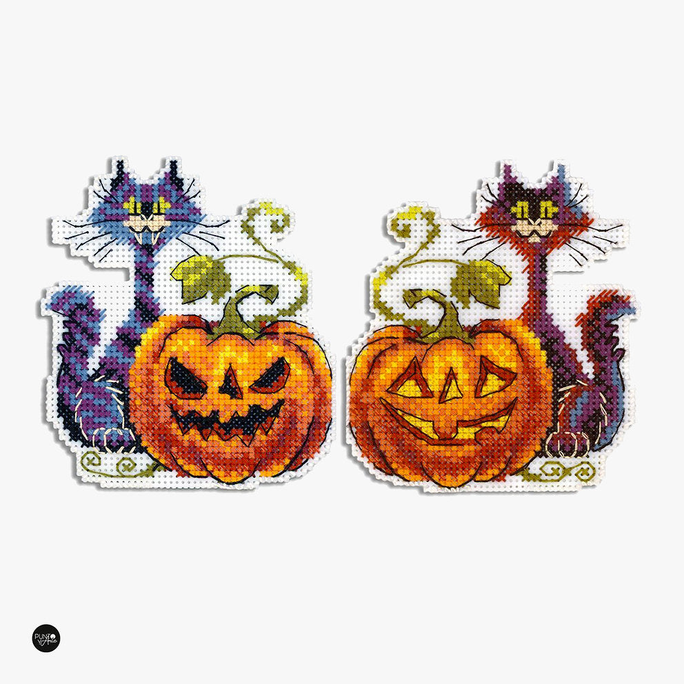 Black Cat - SR-866 MP Studia - Cross Stitch Kit
